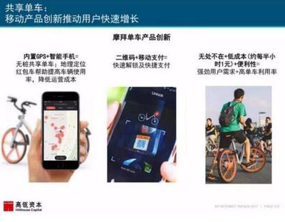 摩拜式中国智造扬名海外 共享自行车服务被誉为中国创新驱动转型中的力作